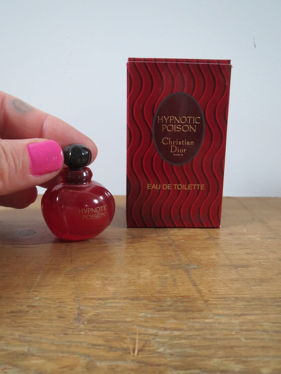 Vintage 1998 Dior Hypnotic Poison Miniature Perfume 5 Ml Boxed