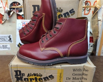 Dr Martens 983 Oxblood 6 Hole Made in England Size 8 - Etsy