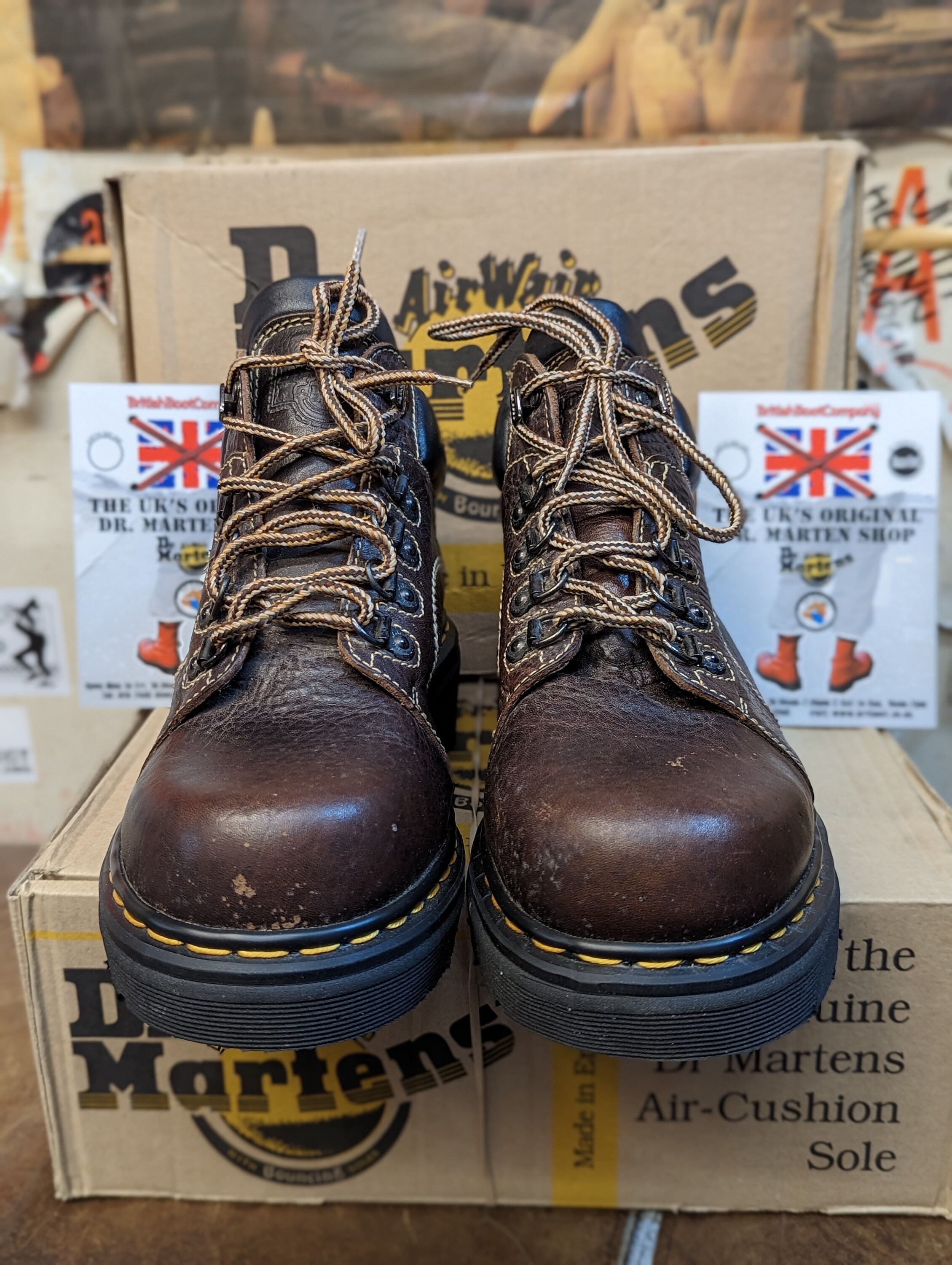 Dr Martens 9281 Made in England Bark Leather Size 9 - Etsy