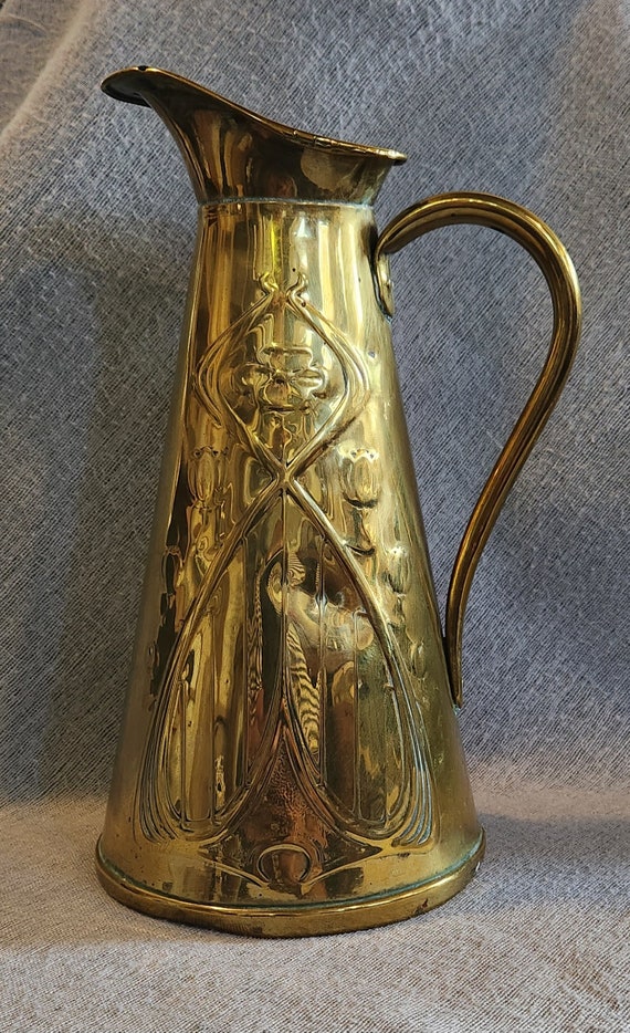 フランス アンティーク】トカゲの真鍮トレイ アールヌーヴォー