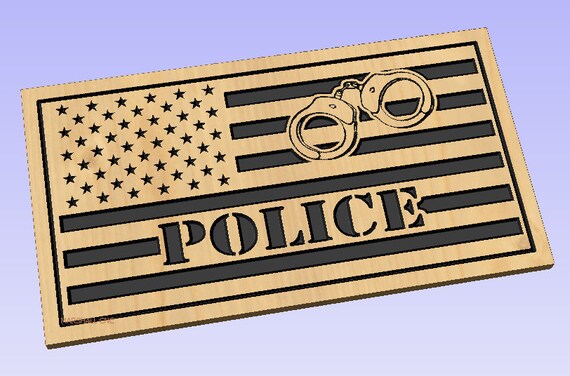 アメリカ国旗 - 手錠をかけた警官 dxf/svg - Etsy 日本