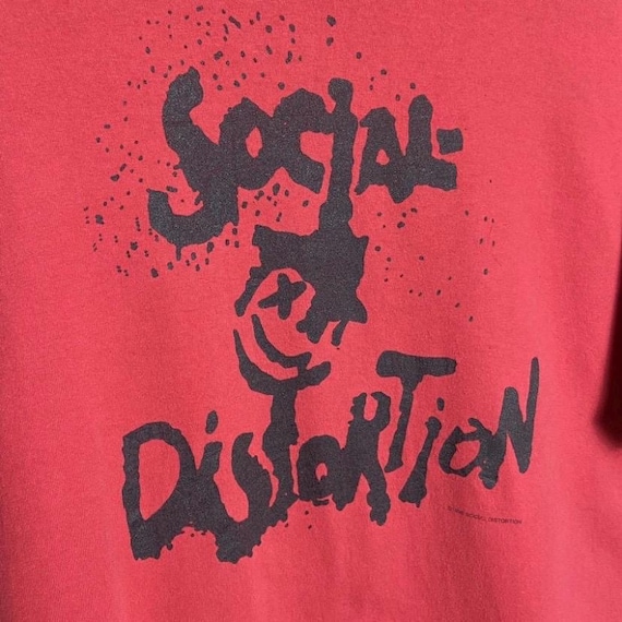 Vintage 90s Social Distortion Punk Band T-shirt - Etsy