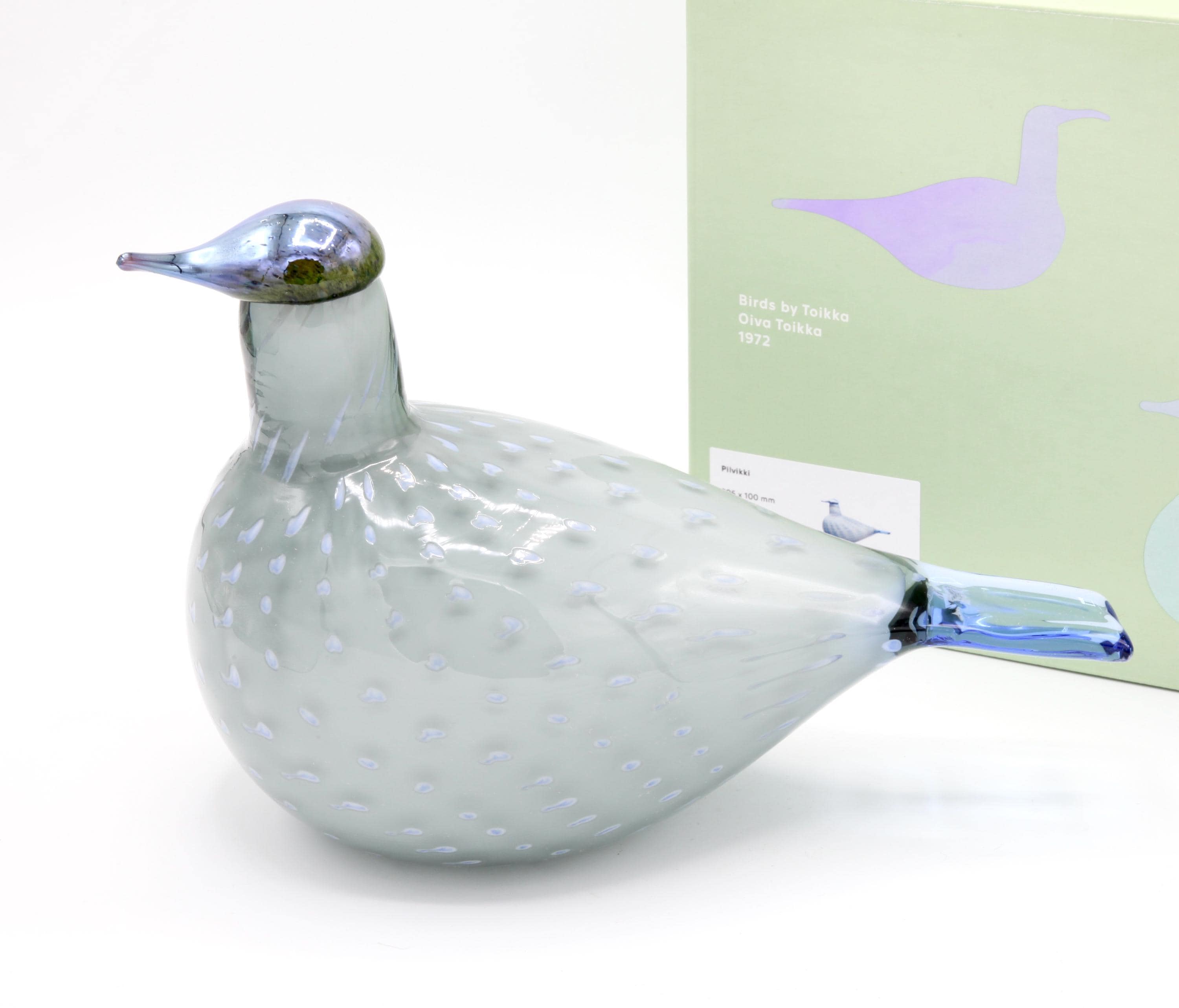 Oiva Toikka Pilvikki City of Vantaa Special Rare Art Glass Bird