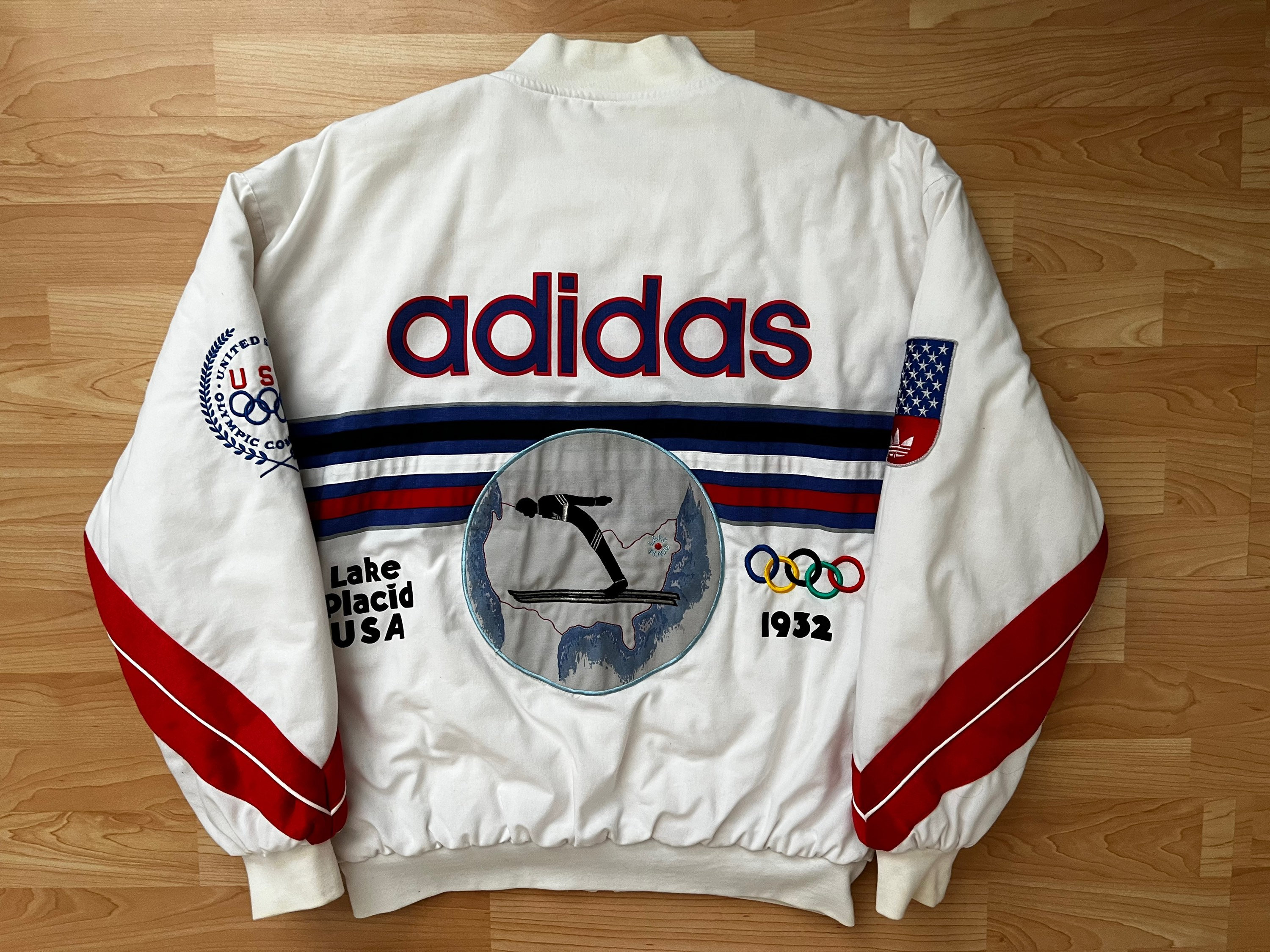 Vintage Adidas 1980 Lake Placid Winter Olympics Jacket - Etsy