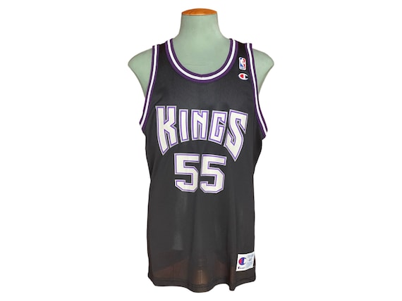 Vintage 90s Champion Sacramento Kings #55 Jason Williams Jersey