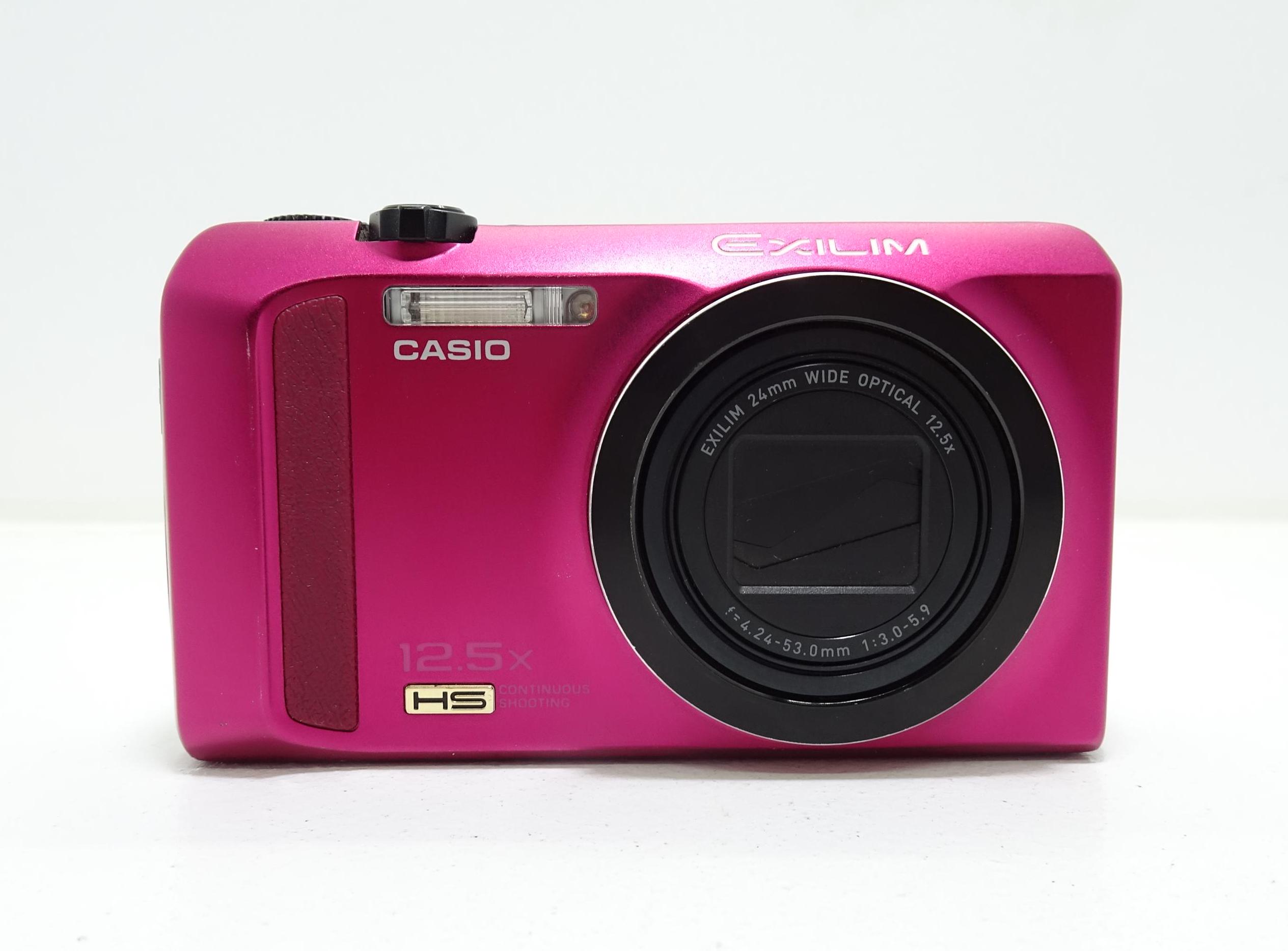 Casio EXILIM EX-ZR200 16.1 MP - Pink Digital Camera With Battery