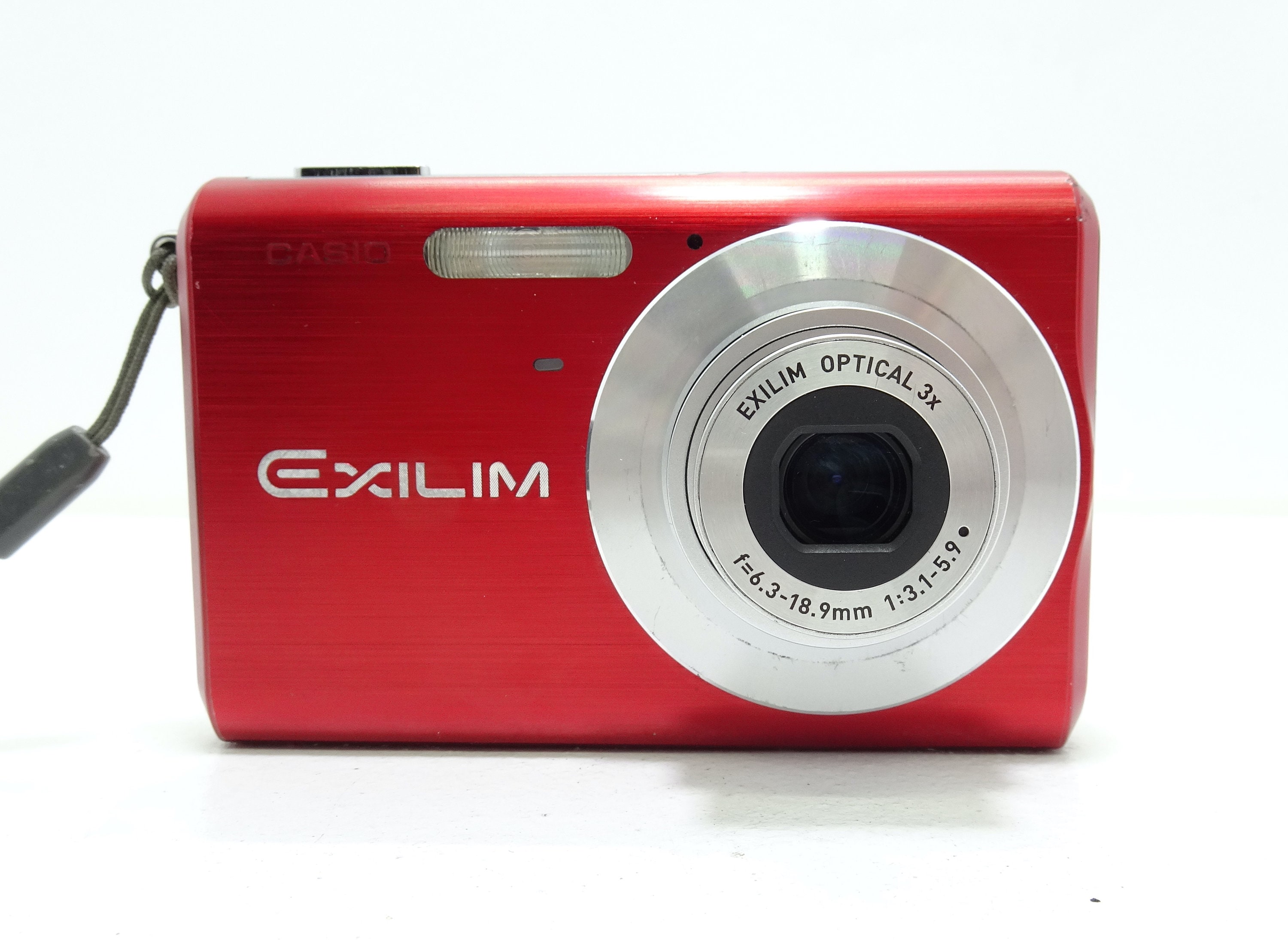 Casio Exilim EX-Z60 6.0MP Digital Camera Red Color With Battery