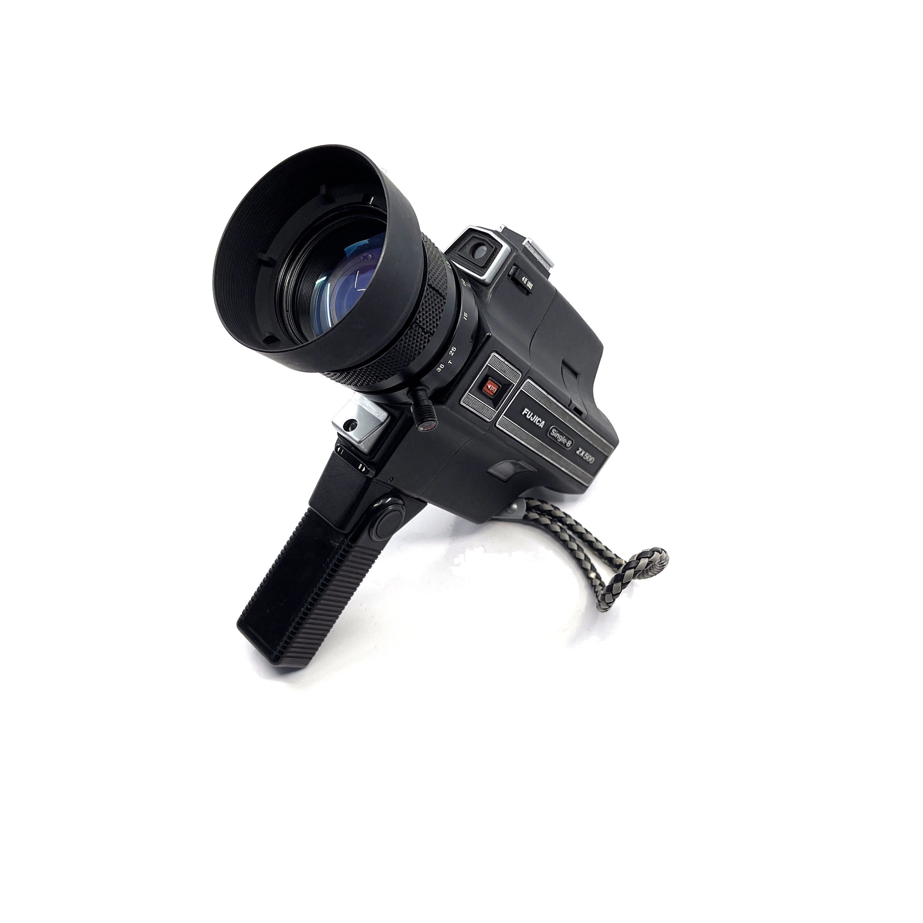 Fujica ZX500 シングル 8 カメラ テスト済み 8 mm フィルム カメラ