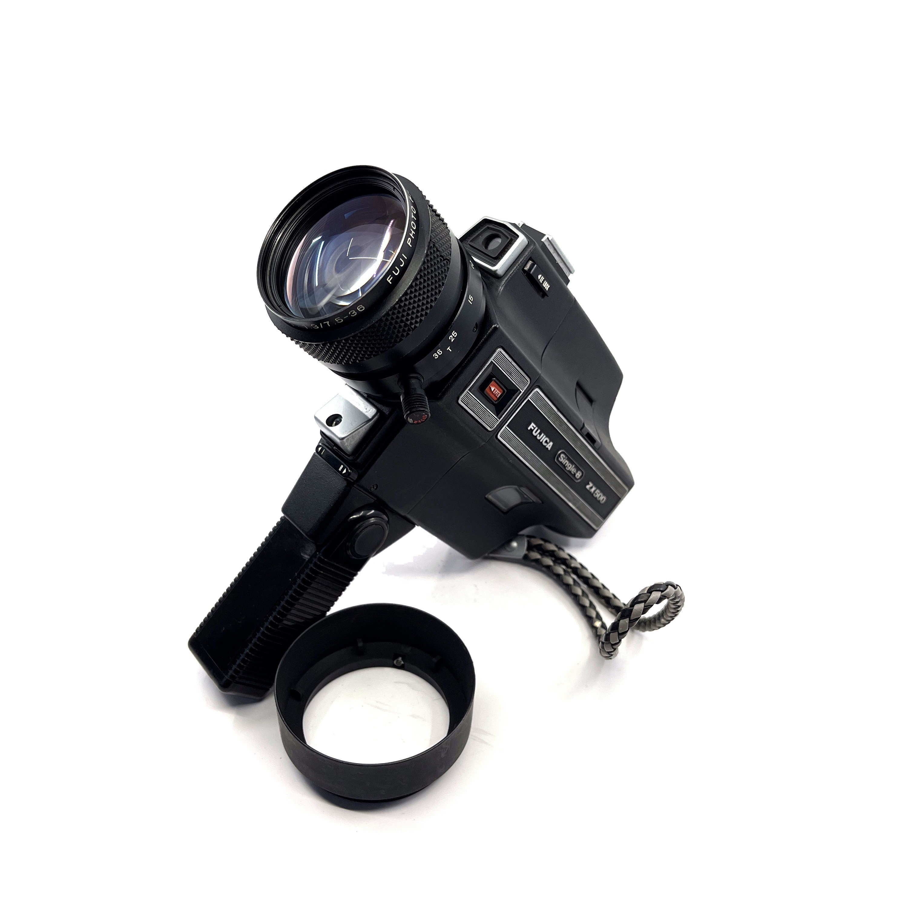 Fujica ZX500 シングル 8 カメラ テスト済み 8 mm フィルム カメラ