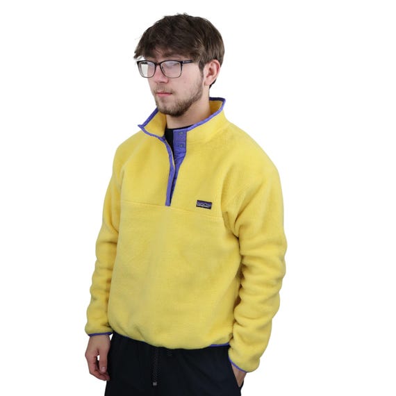 Vintage 80s 1988 Patagonia Synchilla Fleece Snap T Pullover Jacket
