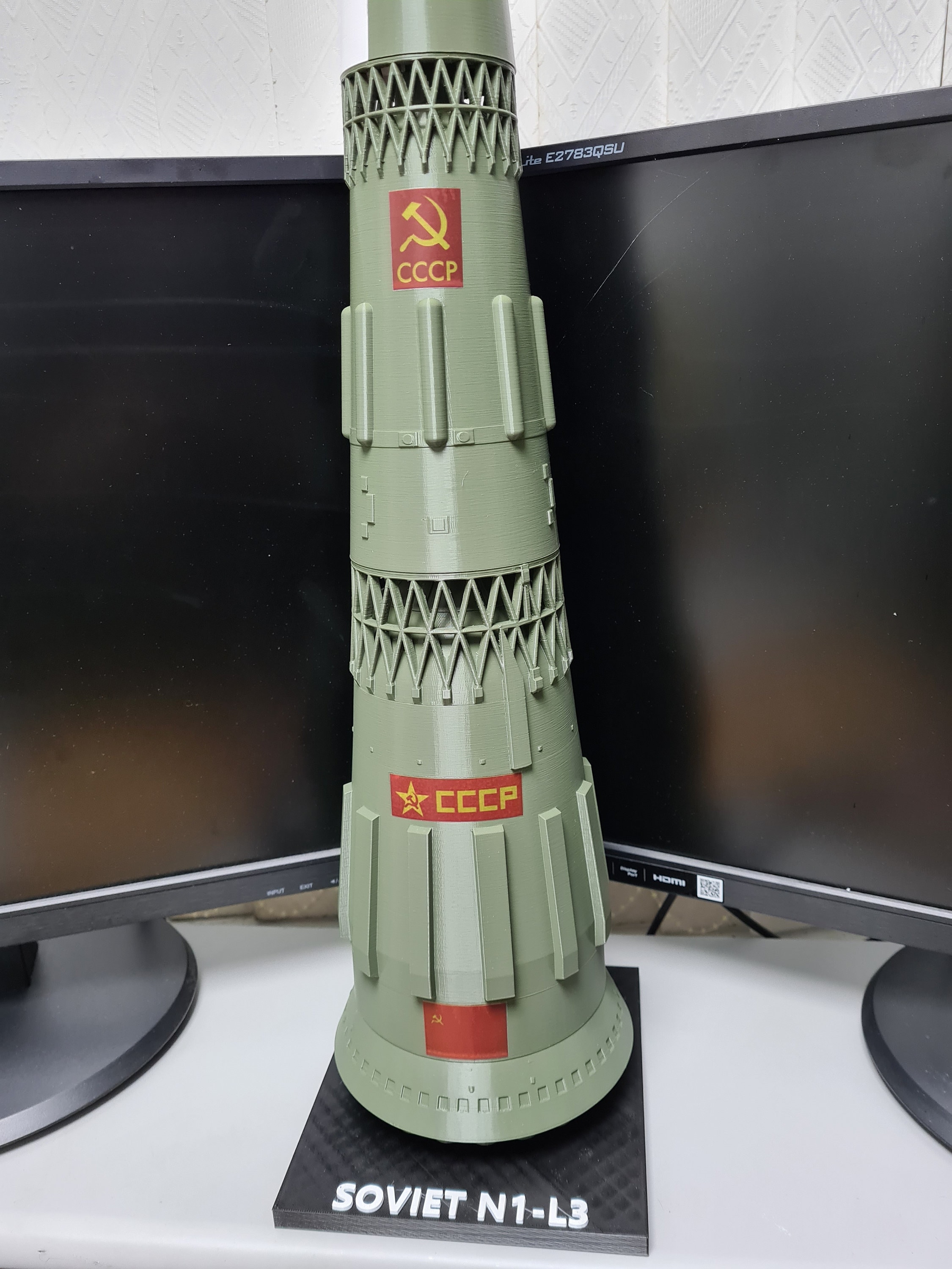 USSR Soviet N1 Model Rocket 1:115 Scale 920mm 36inch - Etsy