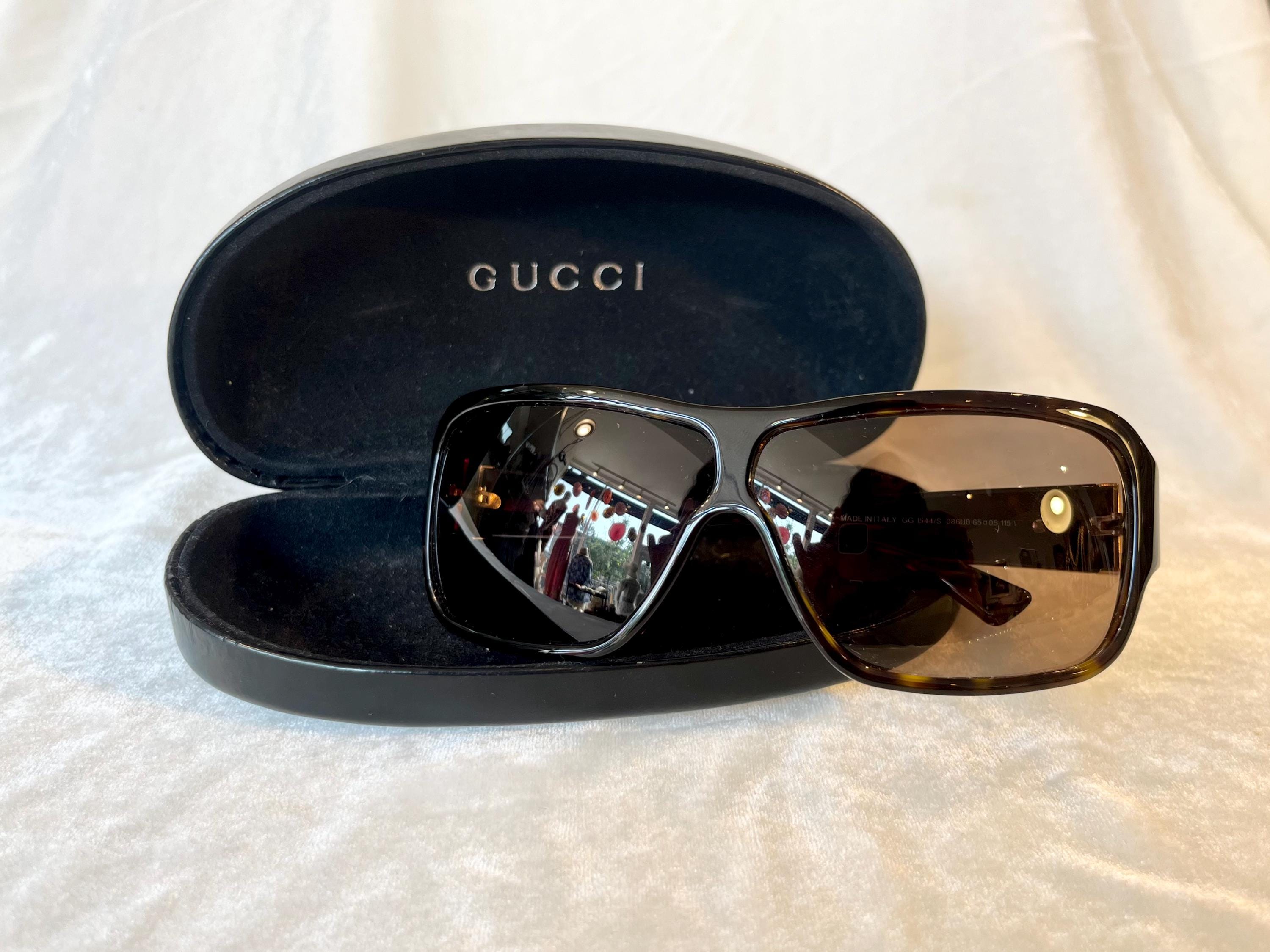 Early 2000's Vintage Gucci Sunglasses With Original Case - Etsy