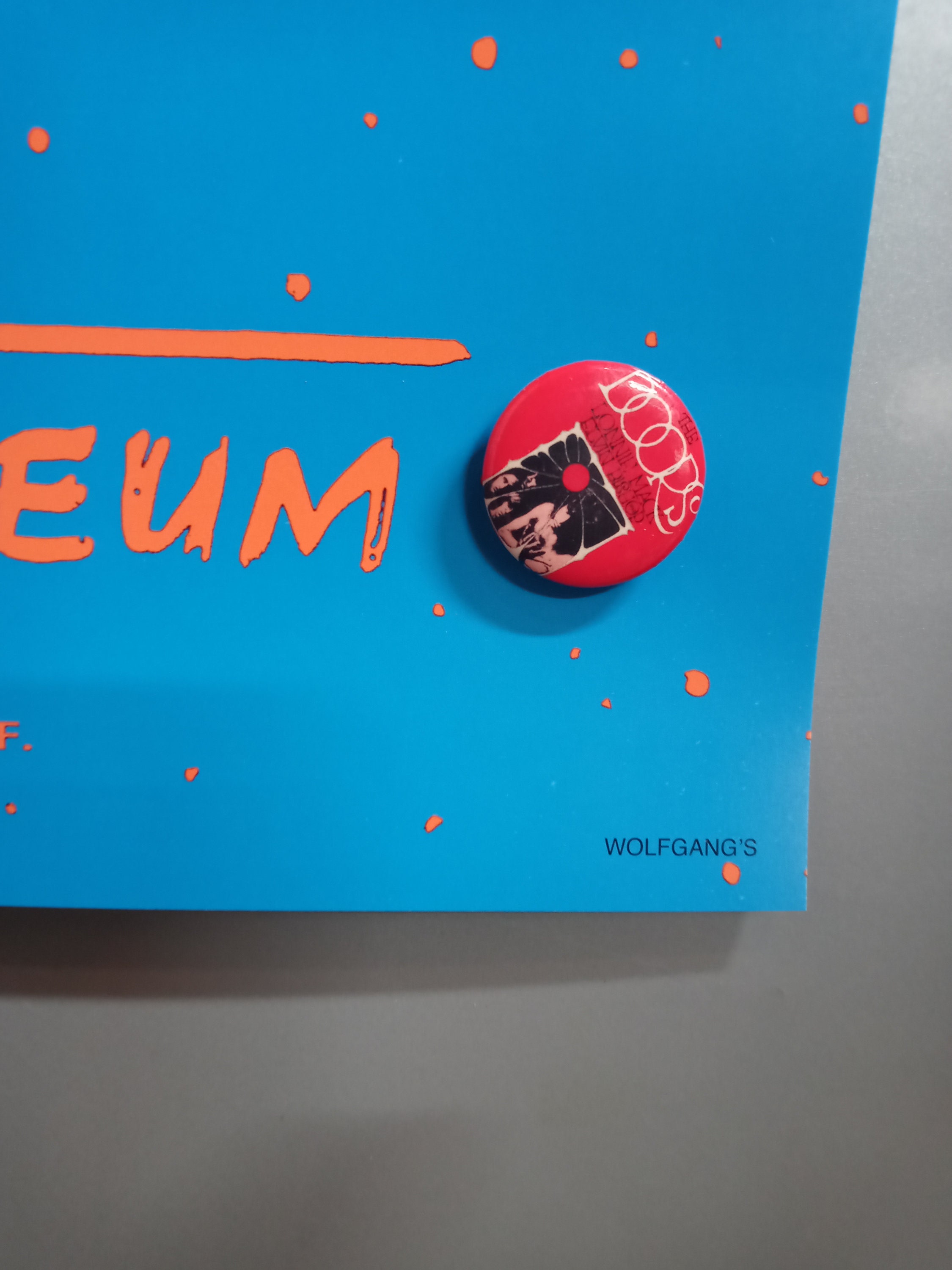 Poster Nirvana-butthole Surfers BGP90 Bill Graham Oakland 3D