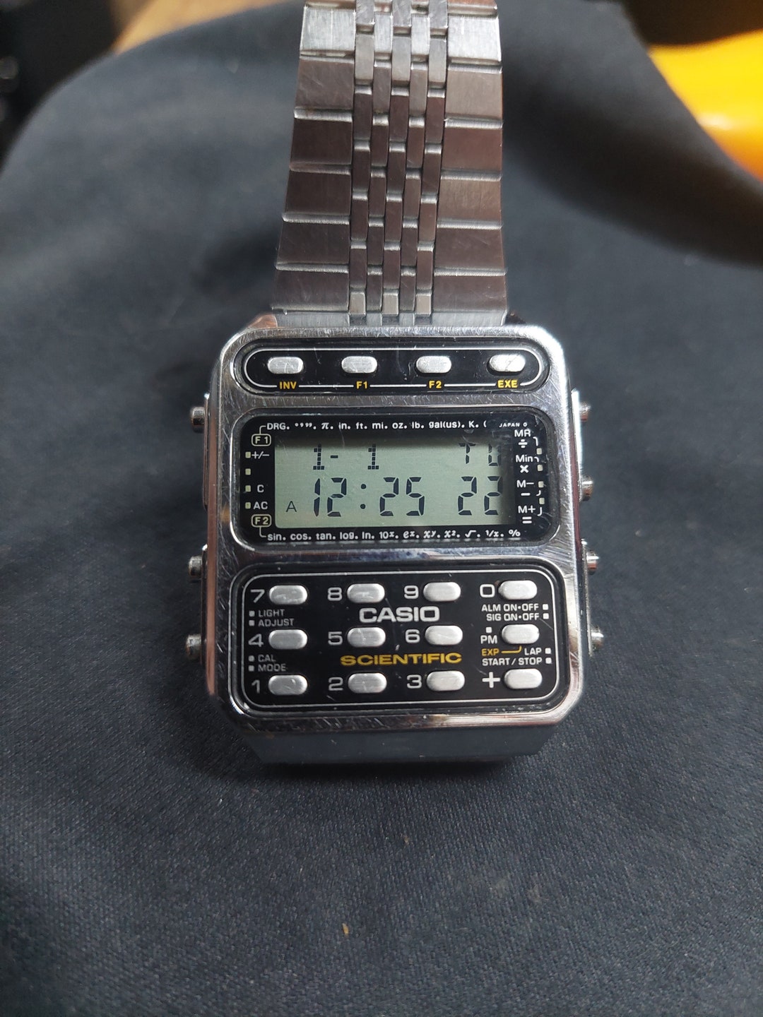 Vintage 1983 Casio CFX-200 Scientific Calculator Watch - Etsy