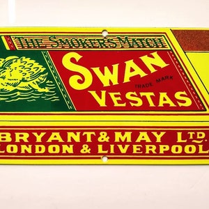 Swan Vesta Matches - Etsy