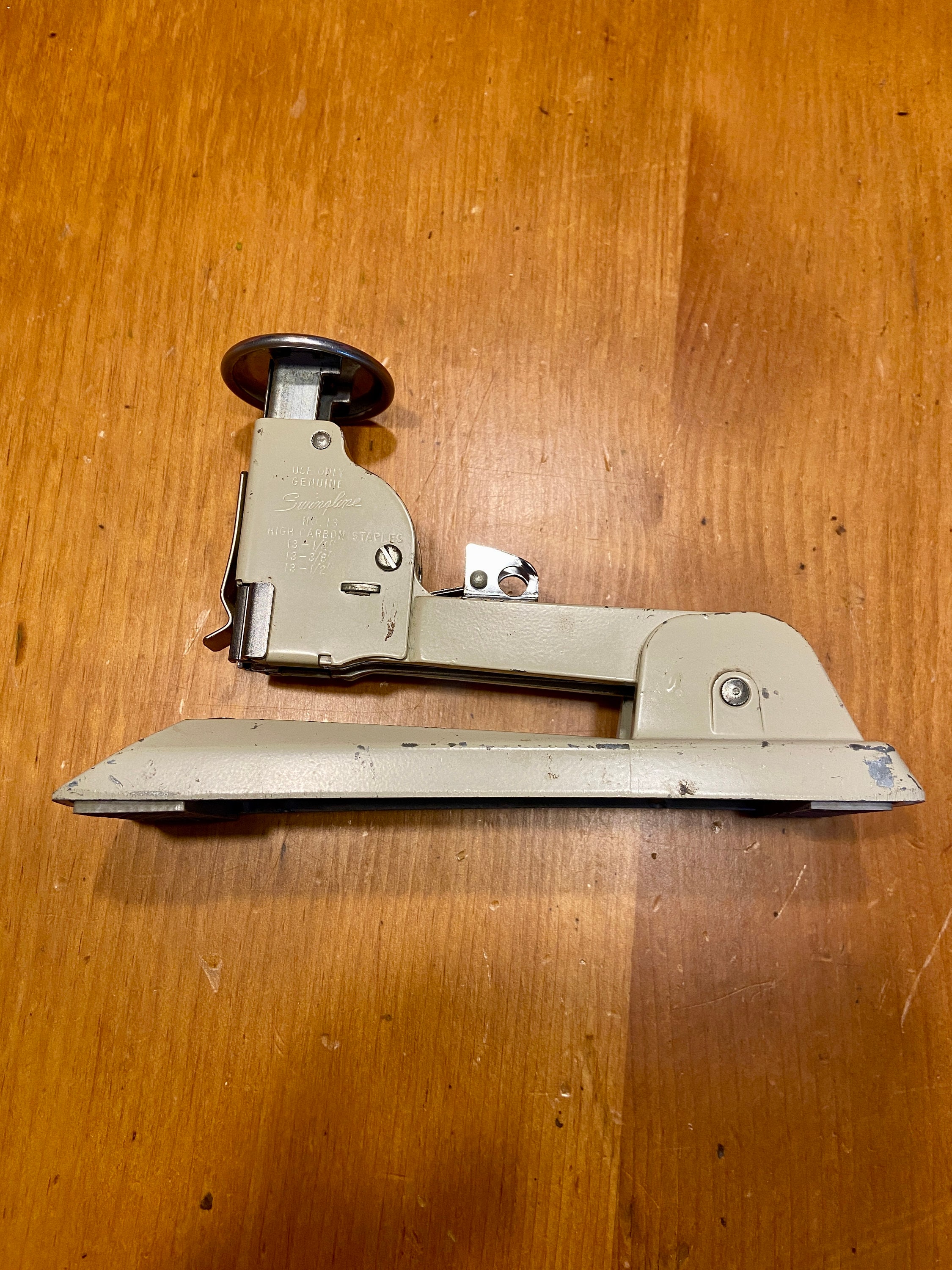 Vintage Swingline No. 13 Heavy Duty Industrial Stapler - Retro