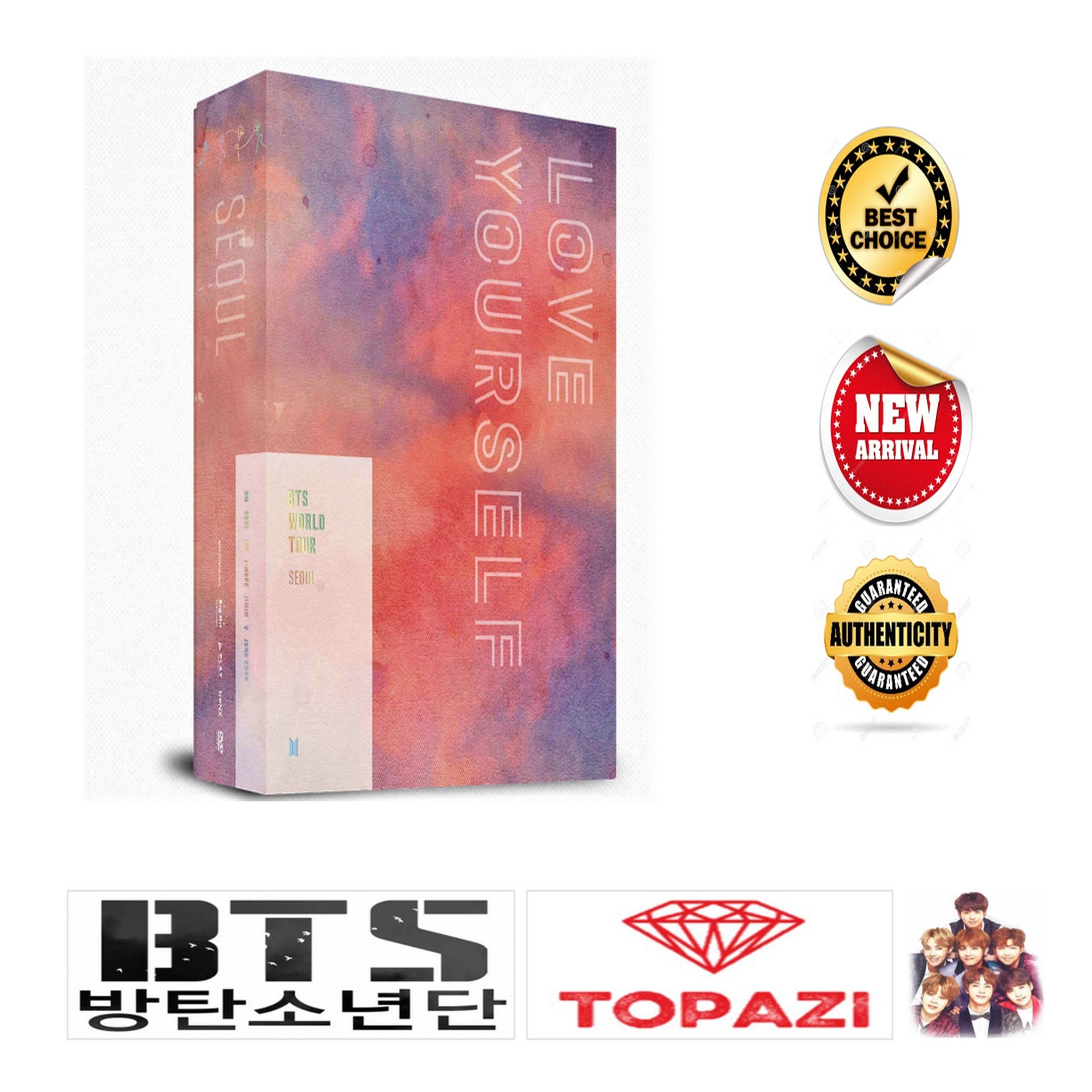 BTS World Tour Love Yourself Seoul DVD Full Set - Etsy
