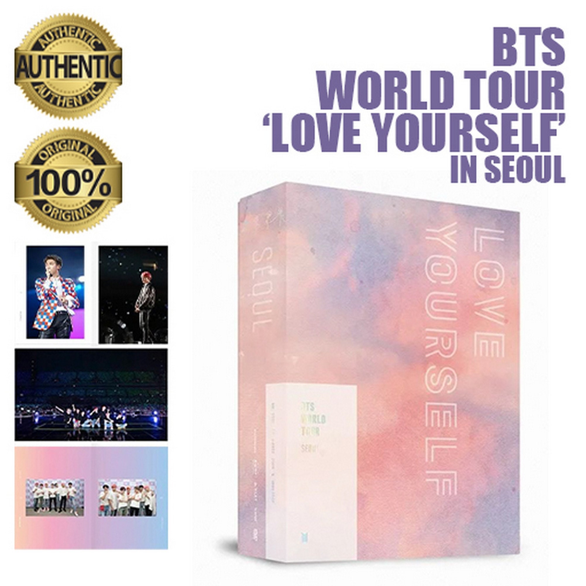 BTS World Tour Love Yourself Seoul DVD Full Set - Etsy