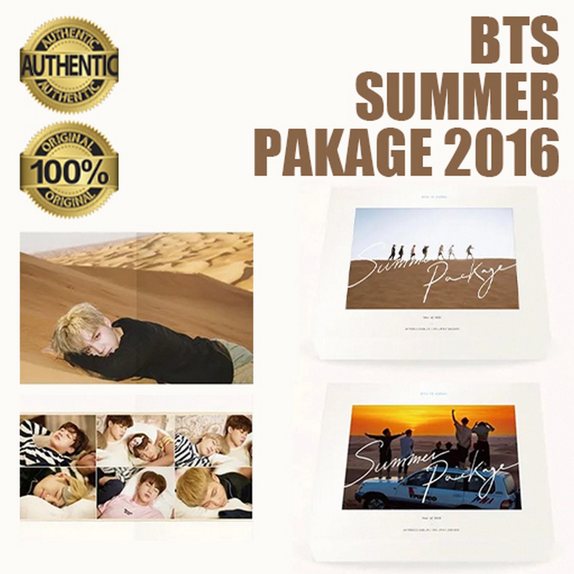 BTS Bangtan Boys Summer Package 2016 Photobook DVD Limited Edition
