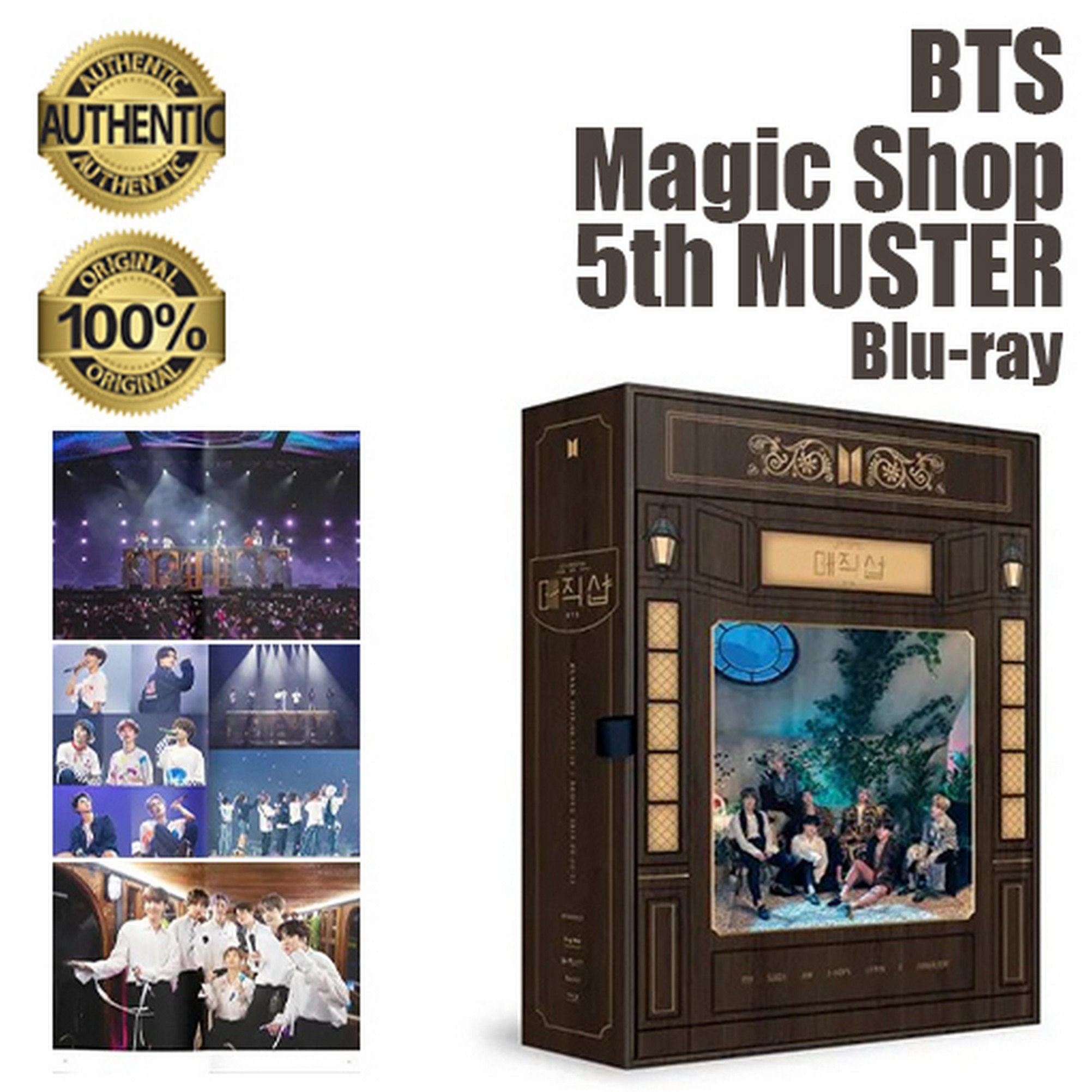 BTS 5th Muster Magic Shop Blu Ray Full Set Memorabilia|bts