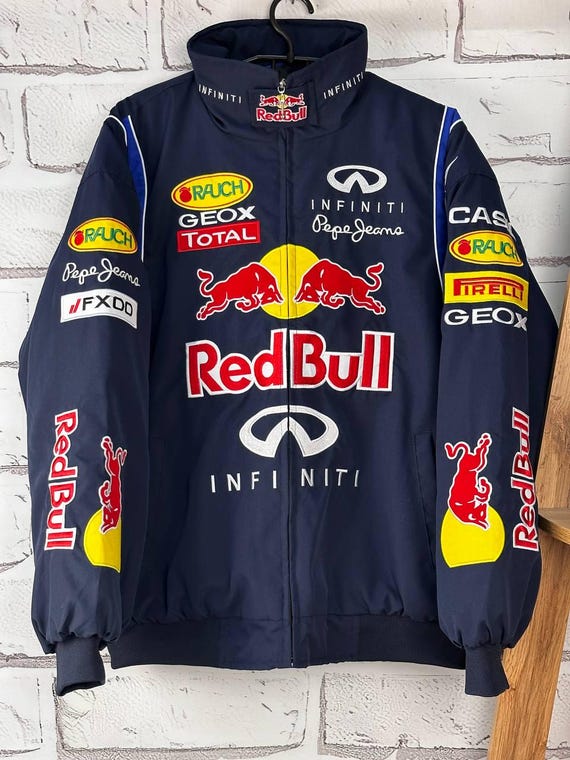Racing Red Bull Infinity Jacket Bomber Formula One F-1 Blue