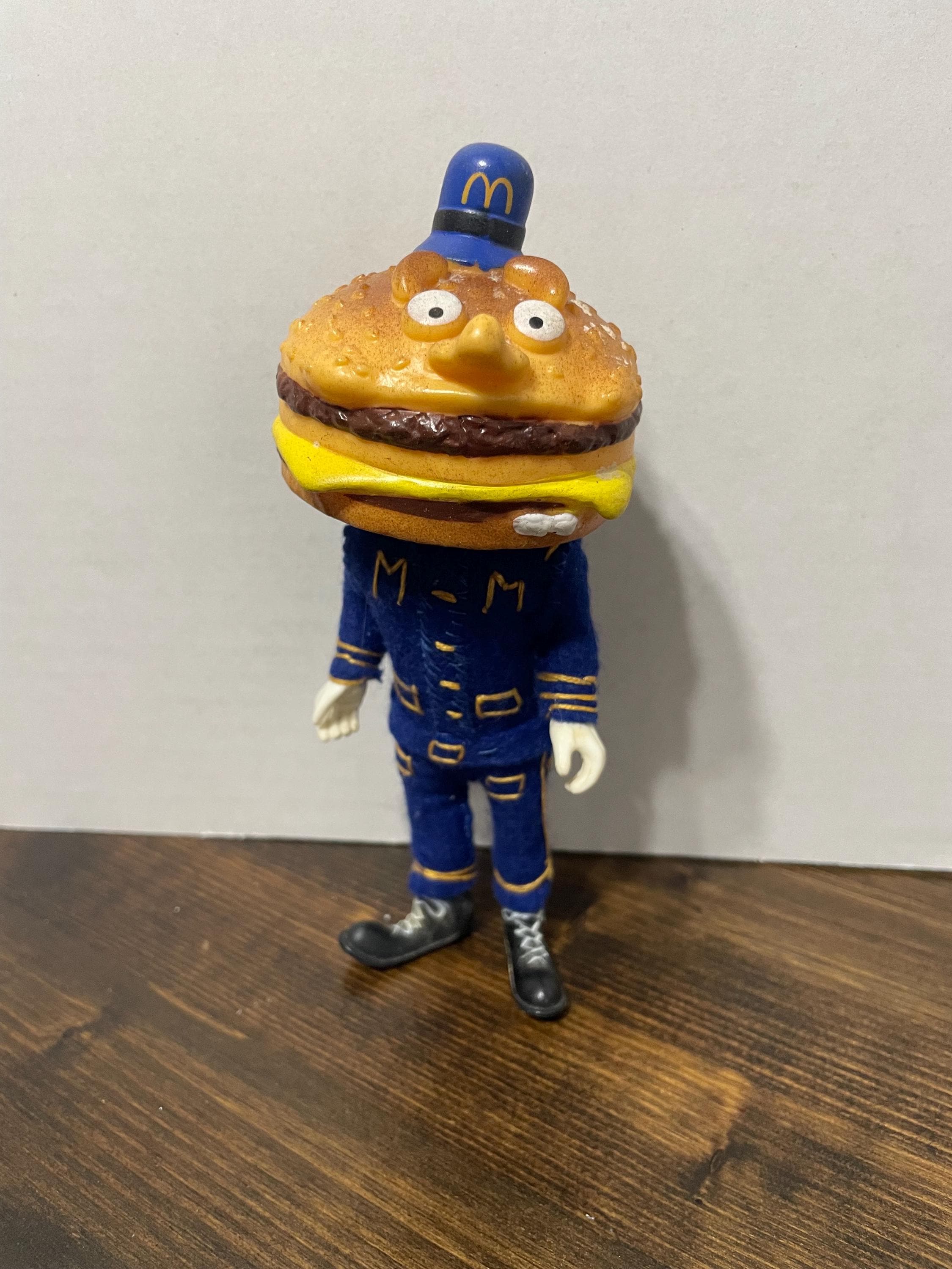 Vintage 1976 Mcdonald's Officer Big Mac Mcdonaldland Toys