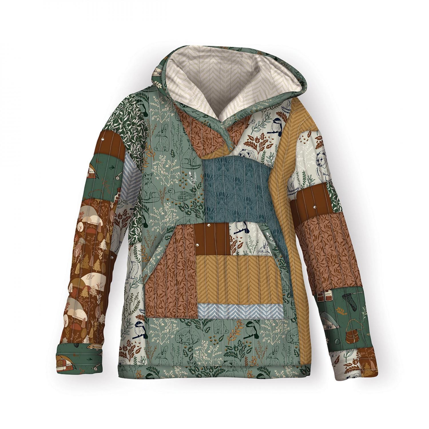 The Quilted Hoodie Pattern From Casey Cometti*quilted Hoodie