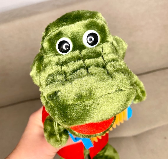 チェブラーシカとワニのゲーナのぬいぐるみ、ヴィンテージソビエト