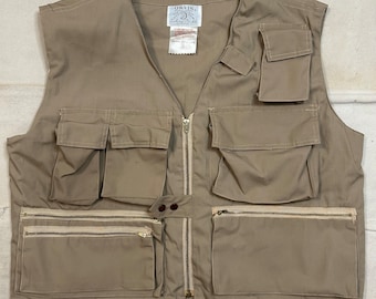 Vintage ORVIS Hunting Vest 1990s Men's Waistcoat Size M Fly