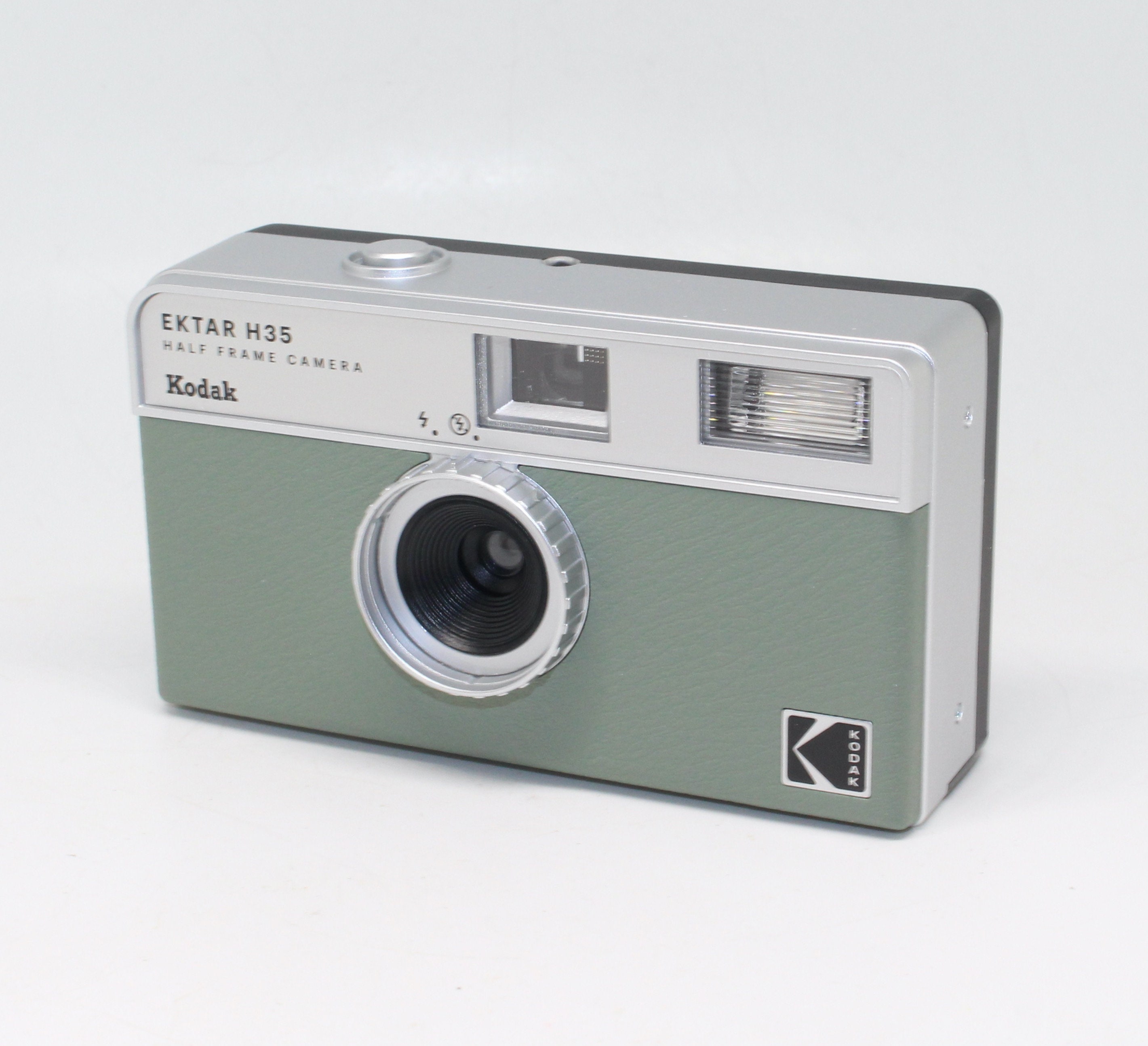 Kodak Ektar H35 ハーフフレーム カメラ: セージ グリーン レトロ 35