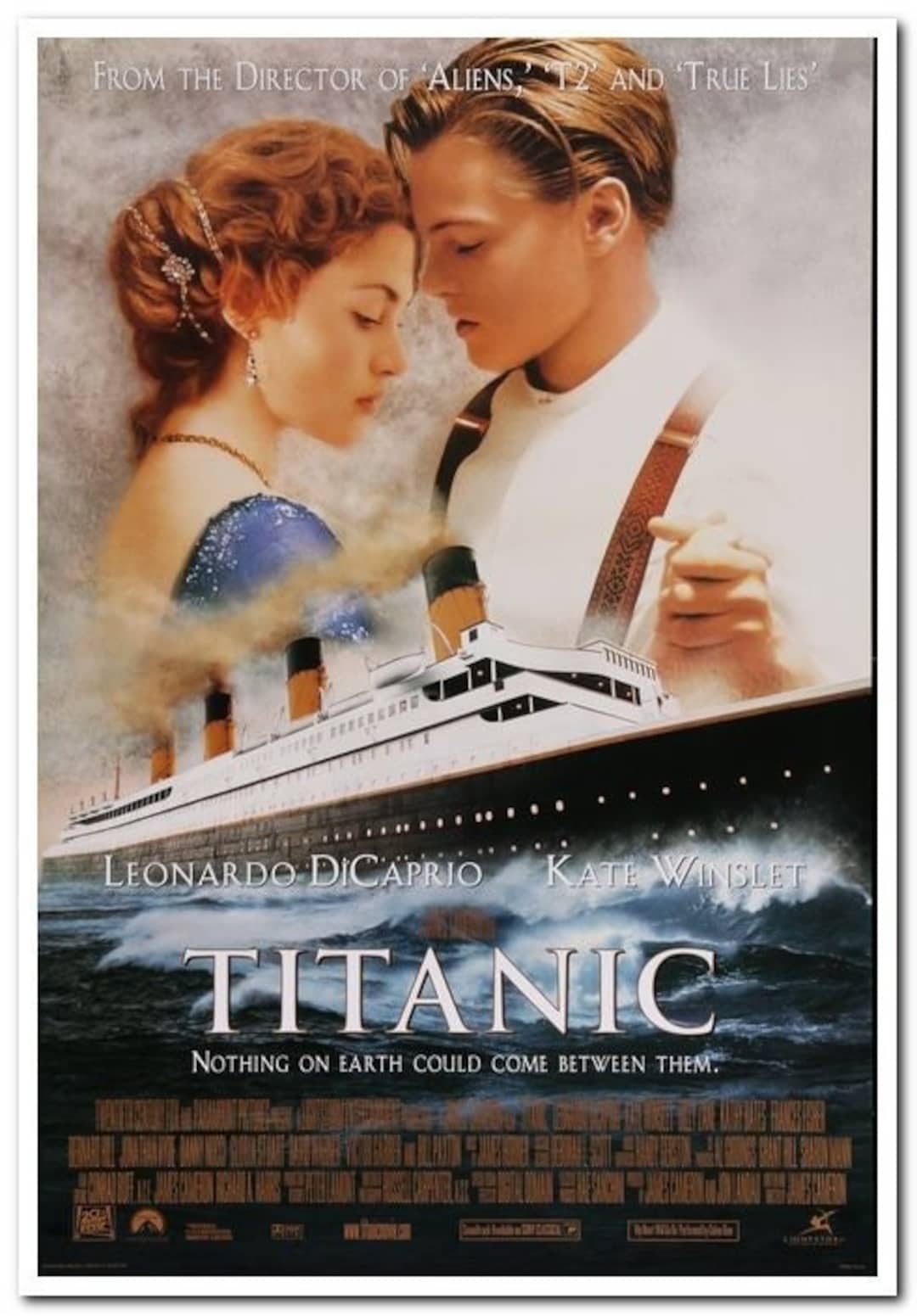TITANIC - R98 - Original 27x40 Movie Poster - Intl. Style B