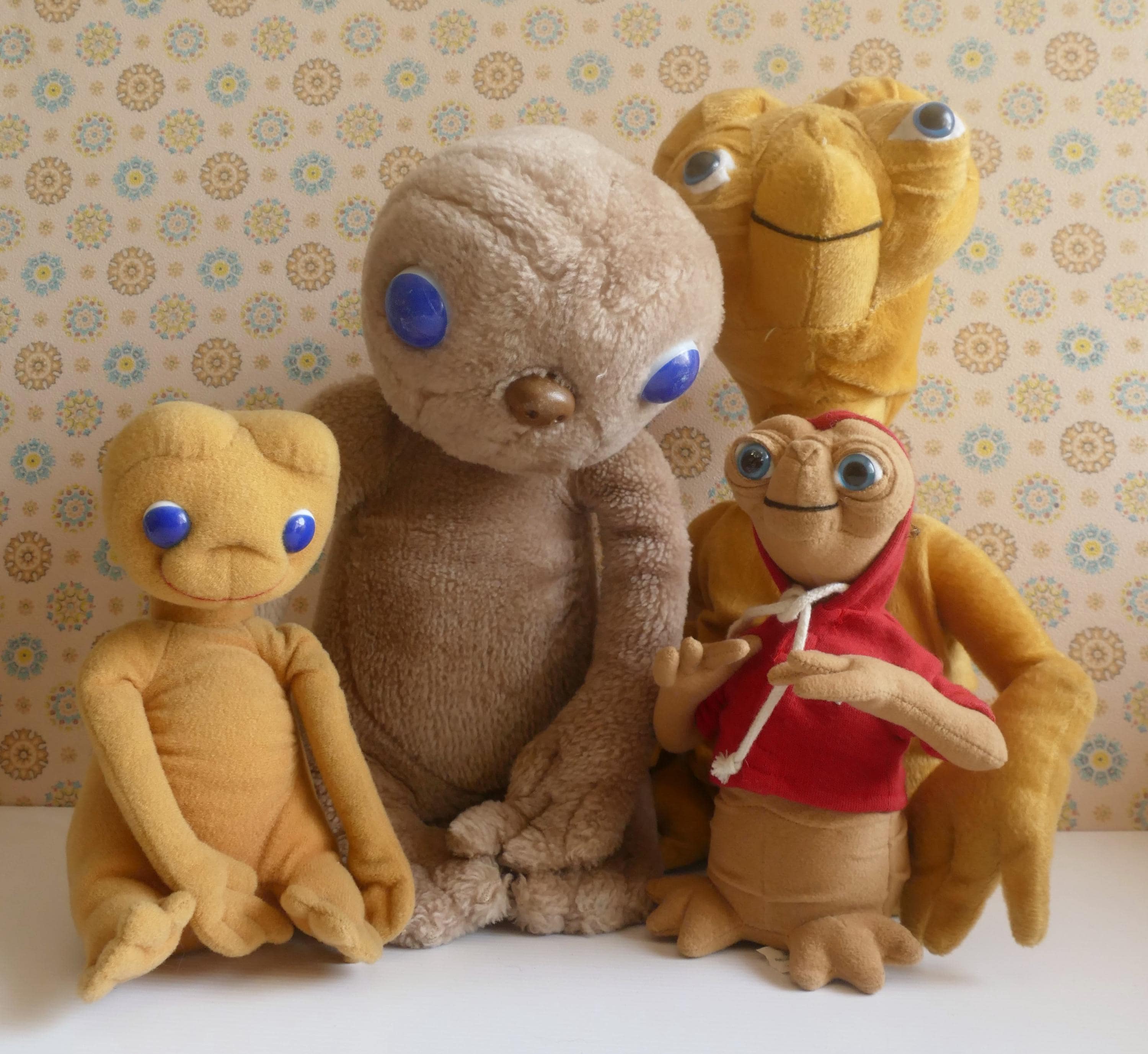 Vintage 1980s E.T. Extra Terrestrial Plush Soft Toy Lot - Pick and