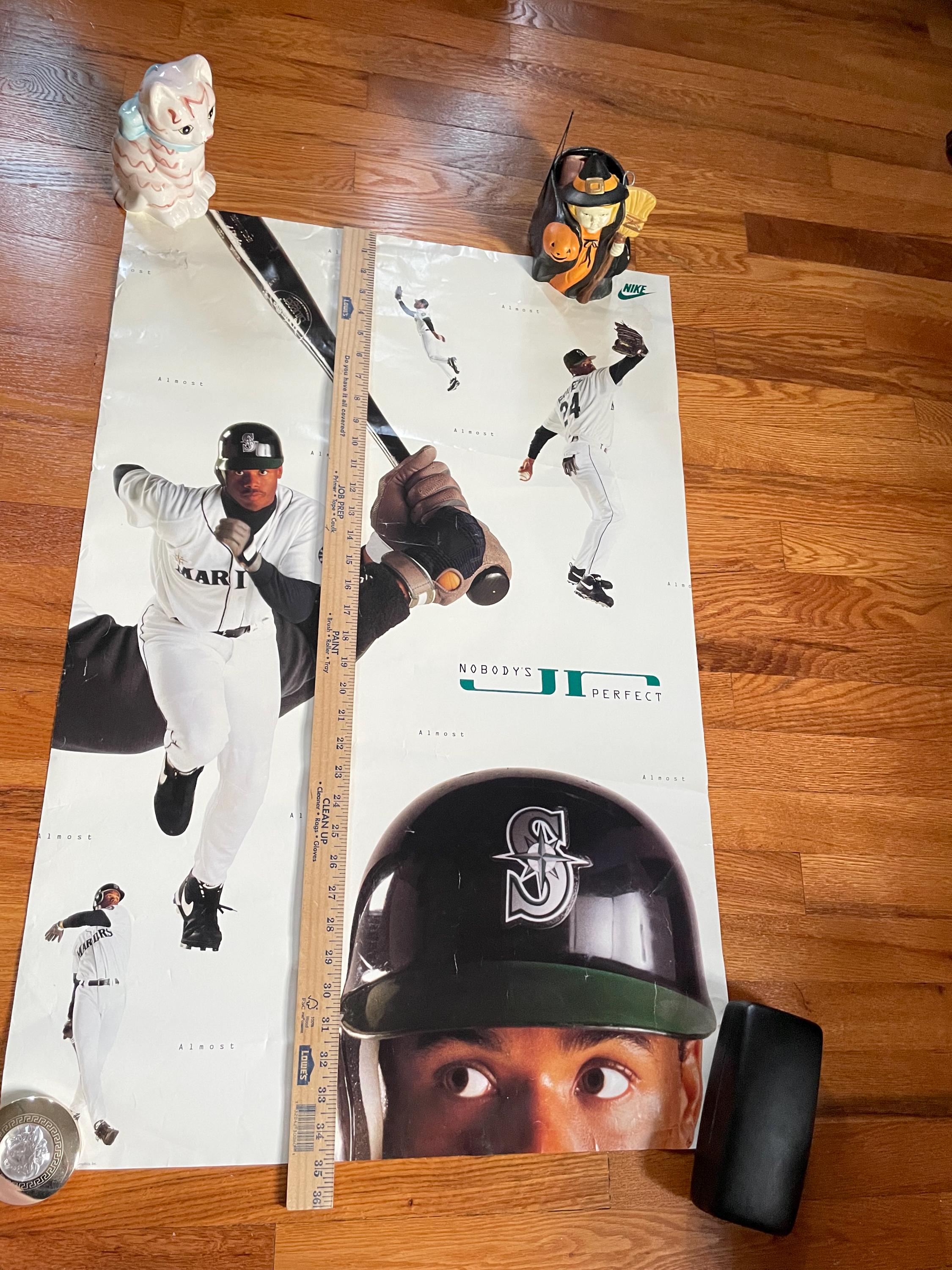 RARE 1994 Nike Ken Griffey Jr. Poster, Seattle Mariners - Etsy