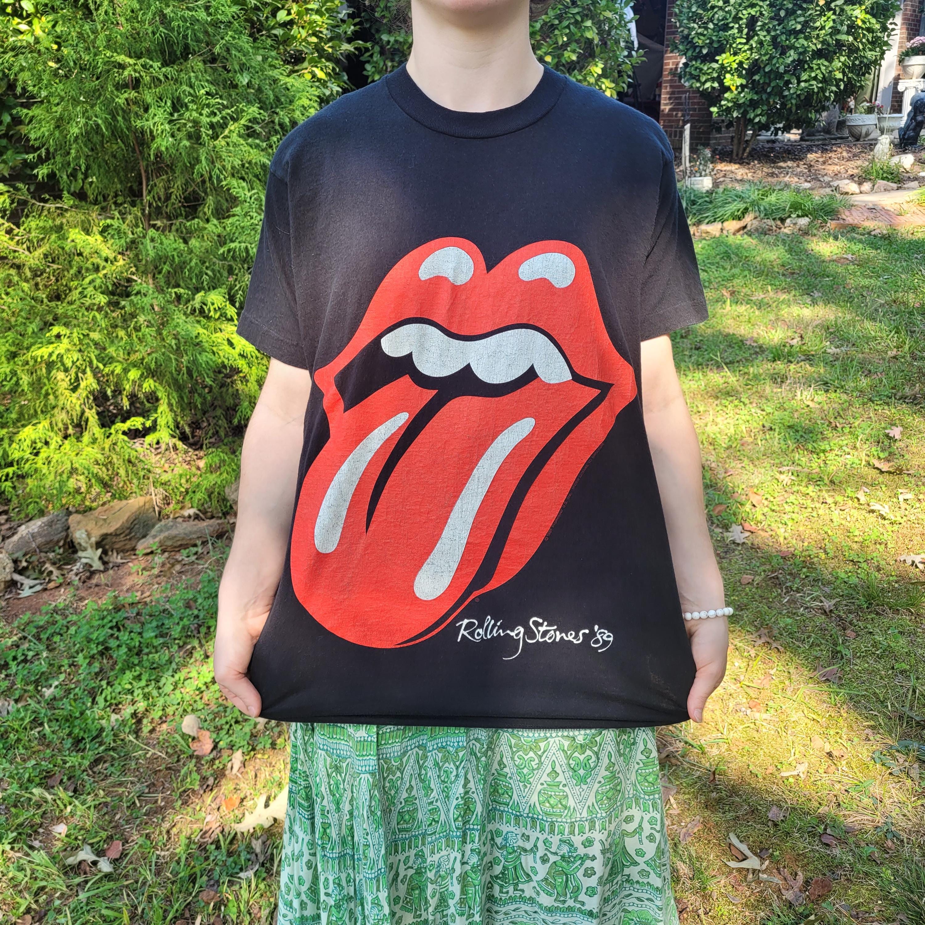 Vintage Rolling Stones 1989 T-shirt: 1989 North American Tour