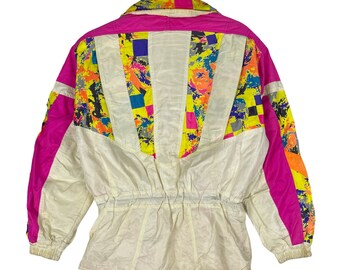 Vintage 90s Ellesse Ski Jacket: Goldwin Competition Racing, Multi