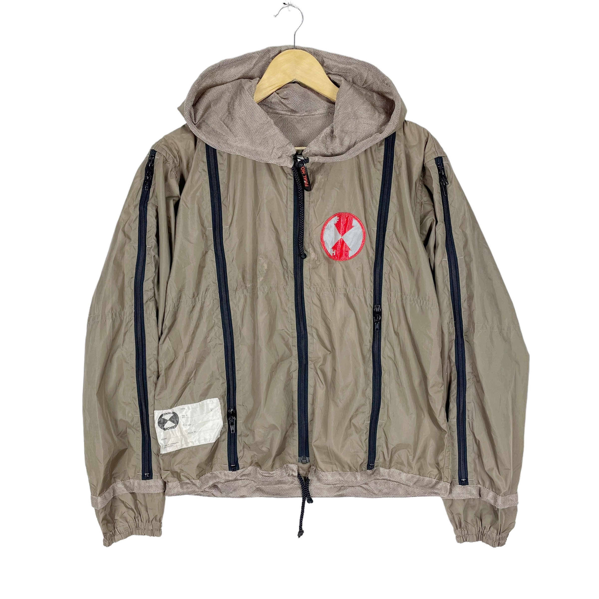 90s FINAL HOME Issey Miyake Kosuke Tsumura Survival Jacket Zipper
