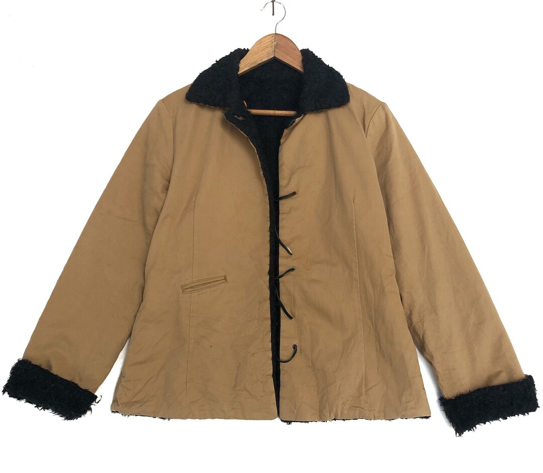 Vintage 90s Reversible Cotton Jacket: Japanese Brand 45rpm, Size