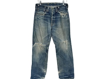 Size 30x25 Vintage Levi's 701XX LVC Big E Japan Selvedge Jeans