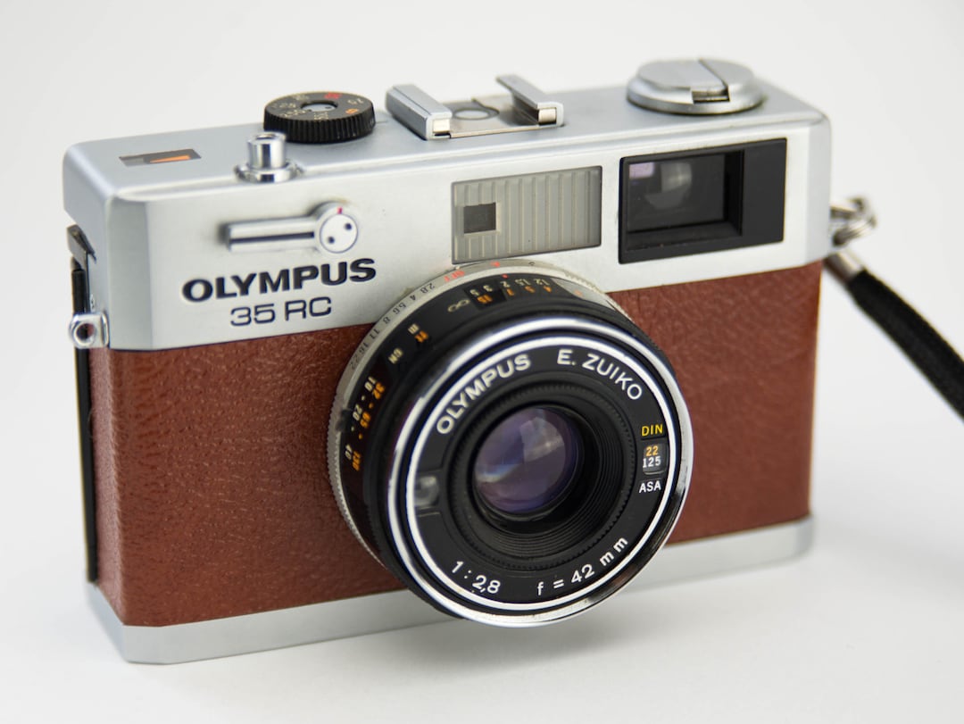 Olympus 35 RC Replacement Leatherette Cover - Recycled Leather - Etsy