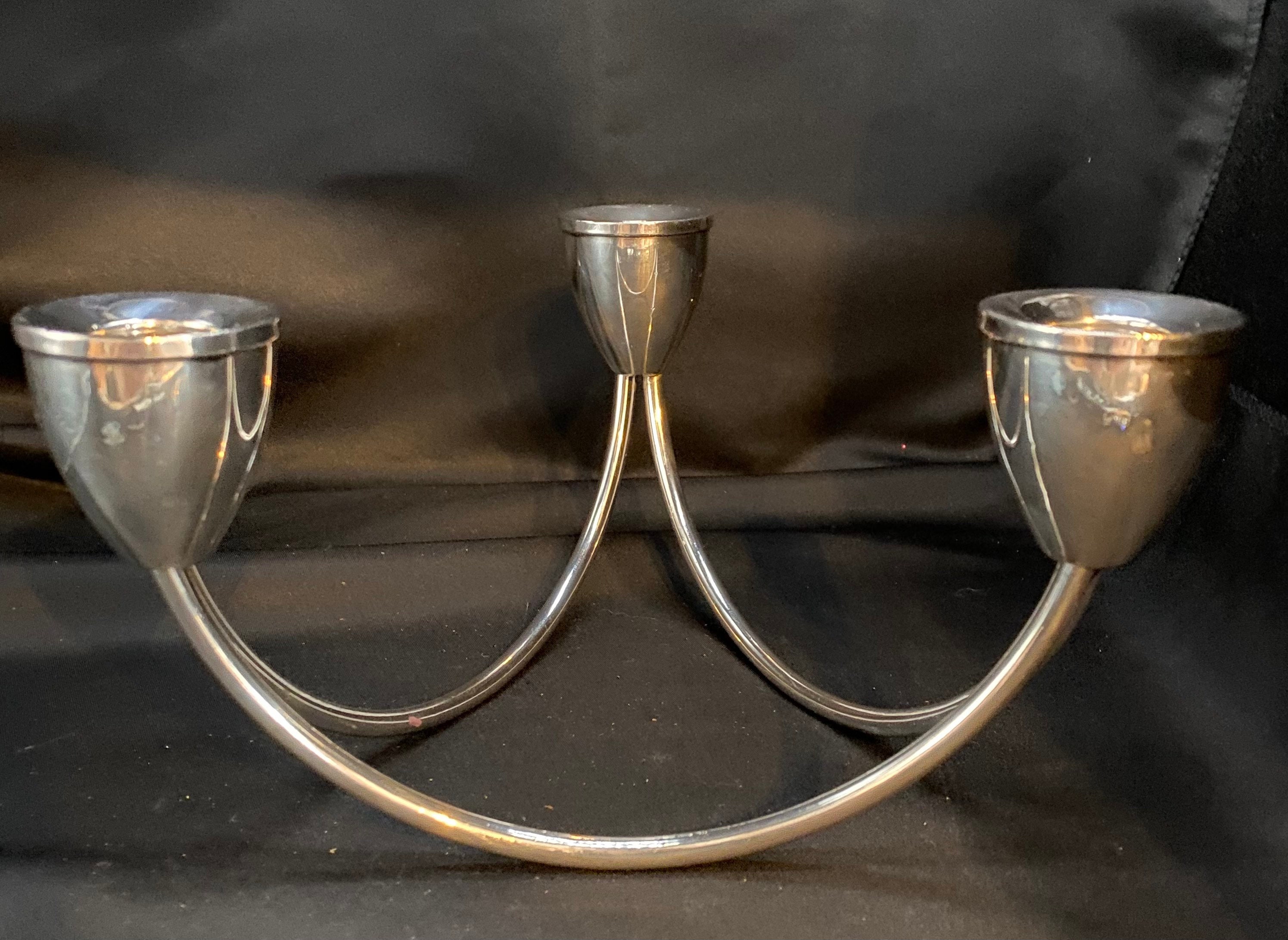 Duchin Sterling Weighted Candle Holders - Etsy