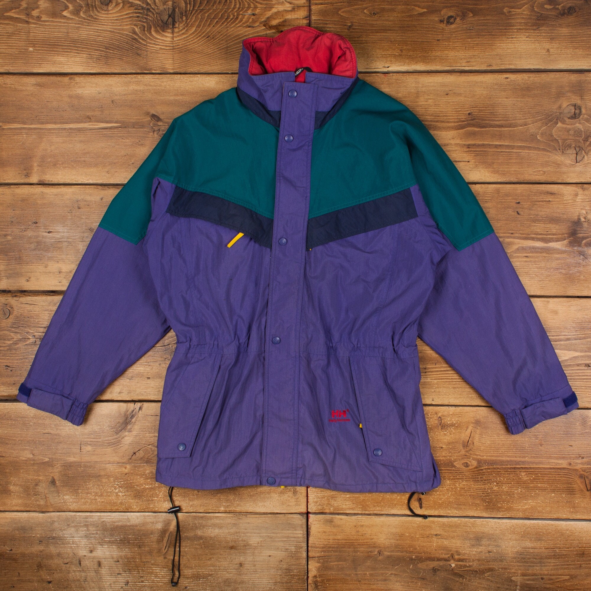 Vintage Helly Hanson Windbreaker Jacket S 90s Ski Jacket Gorpcore