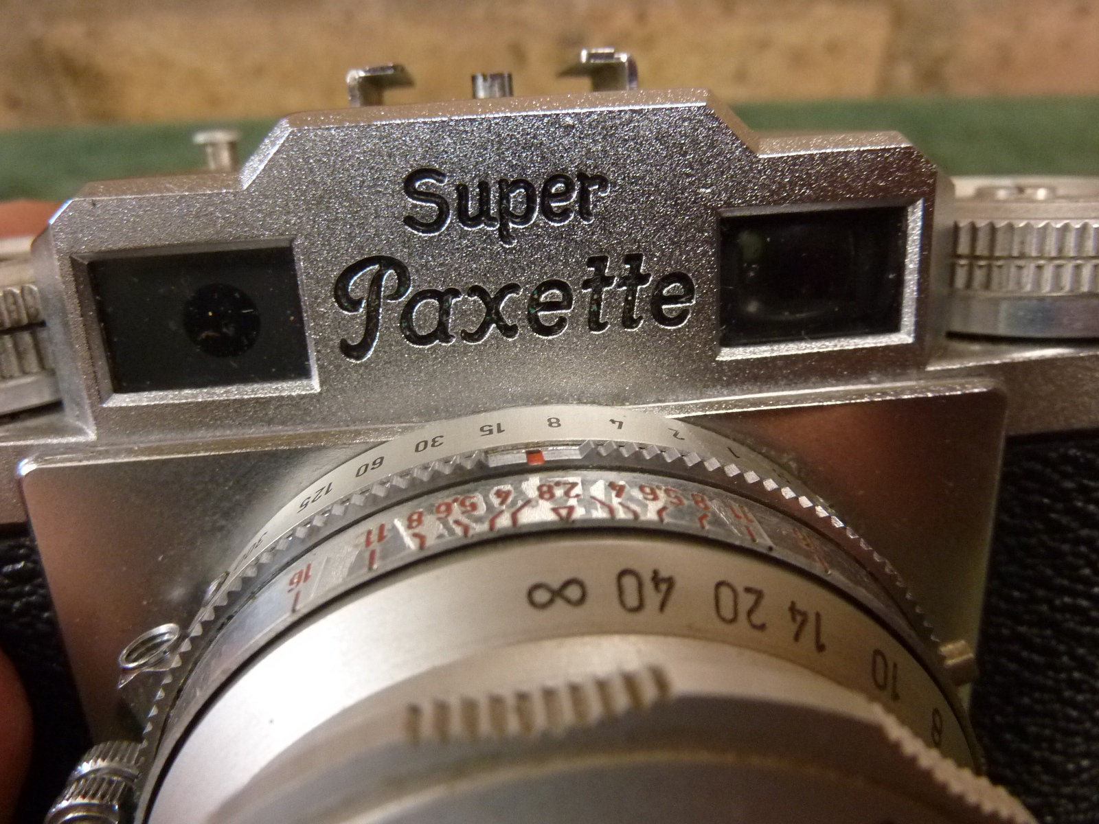 Vintage Braun Super Paxette 35mm Camera Pointar 2.8 45mm Lens