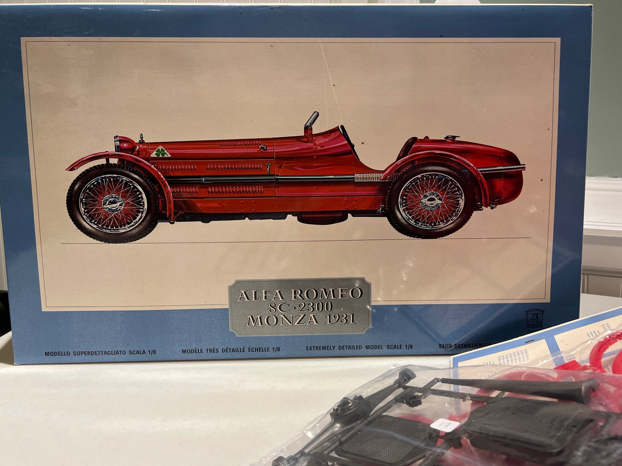 Pocher Alfa Romeo 8C 2300 Monza 1:8 Scale Model Kit - Etsy