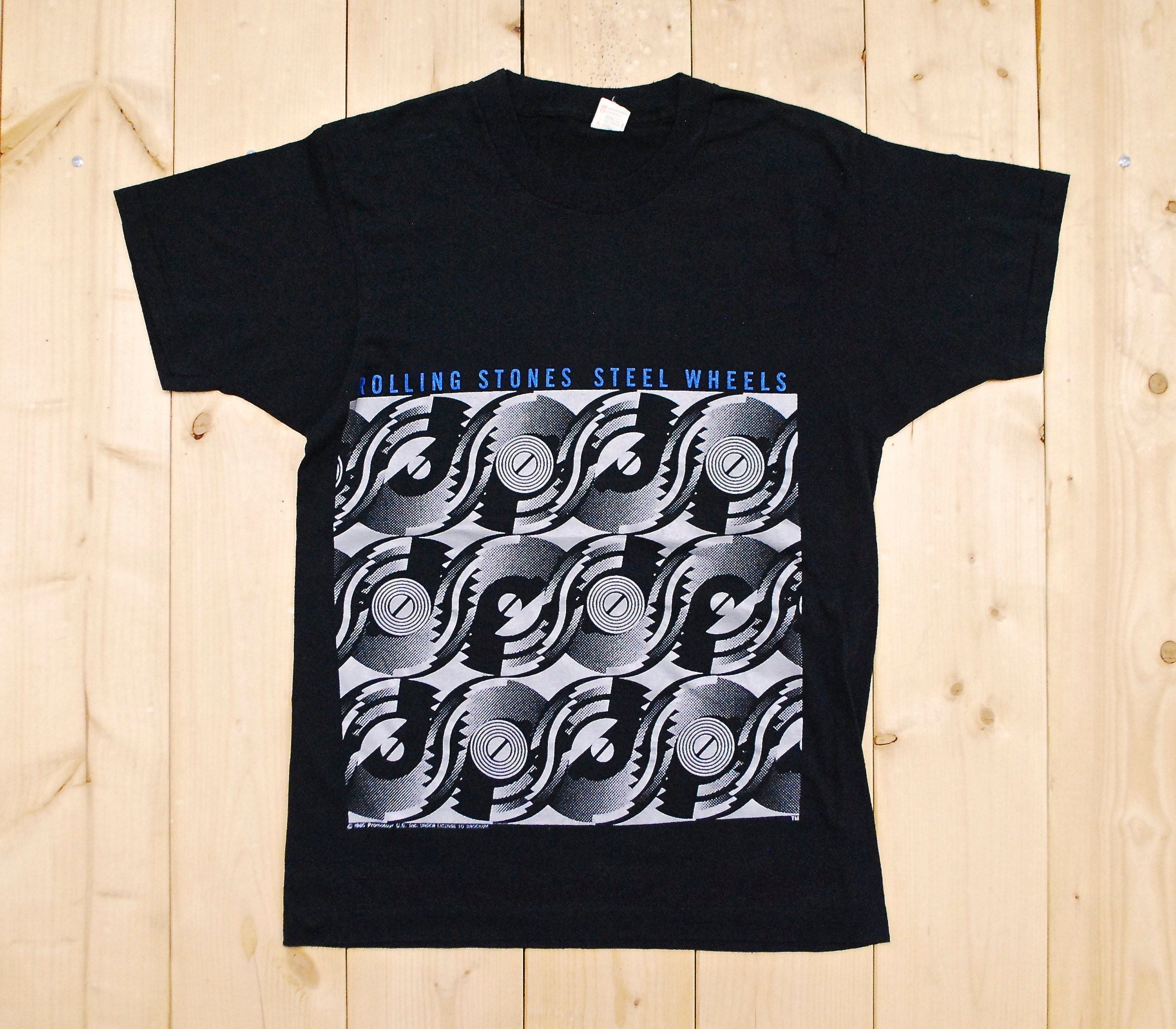 ヴィンテージ 1989 ローリング ストーンズ スティール ホイールズ