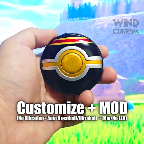 カスタムペイントされたPokemon GO Plus Plus+ +グレート/ウルトラ