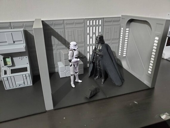 スターウォーズ ジオラマ 1/12スケール ブラックシリーズ フィギュア用