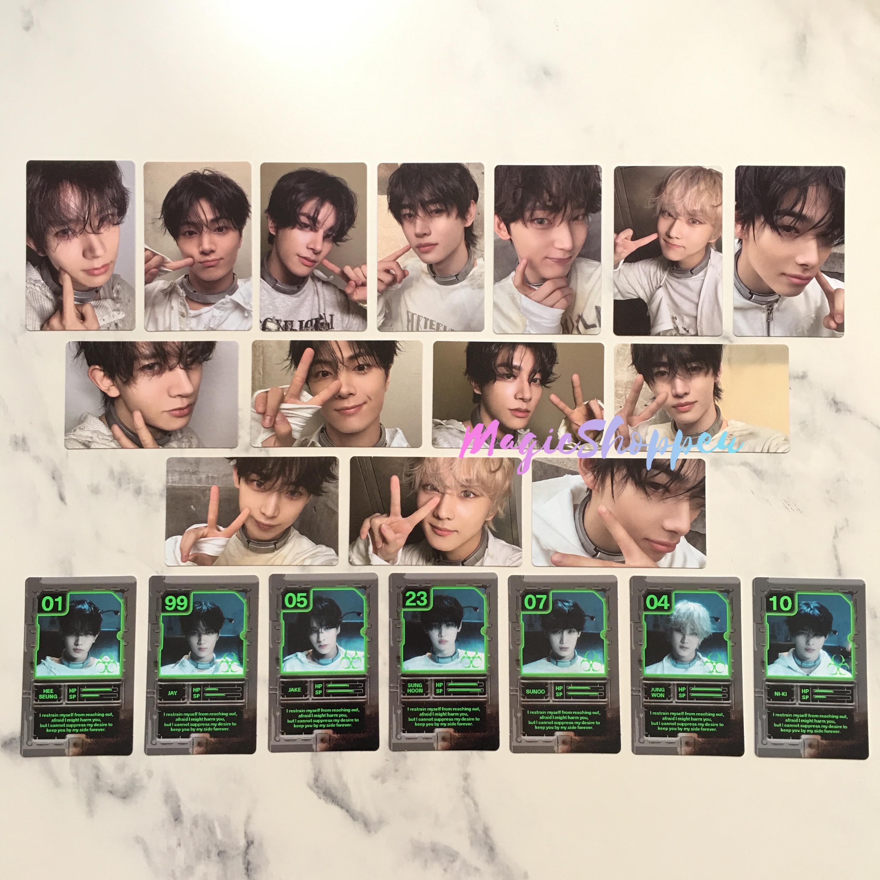 OFFICIAL ENHYPEN Desire Unleash Engene Ver Album Photocards - Etsy