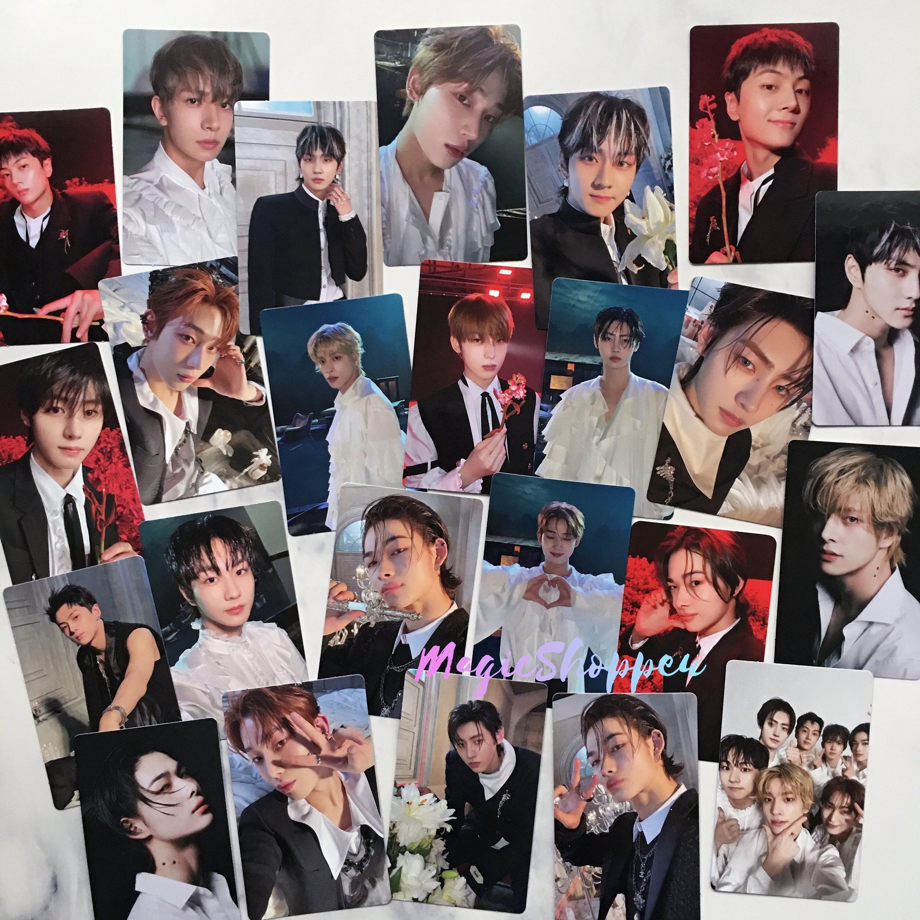 OFFICIAL ENHYPEN Dark Blood Album Photocards - Etsy