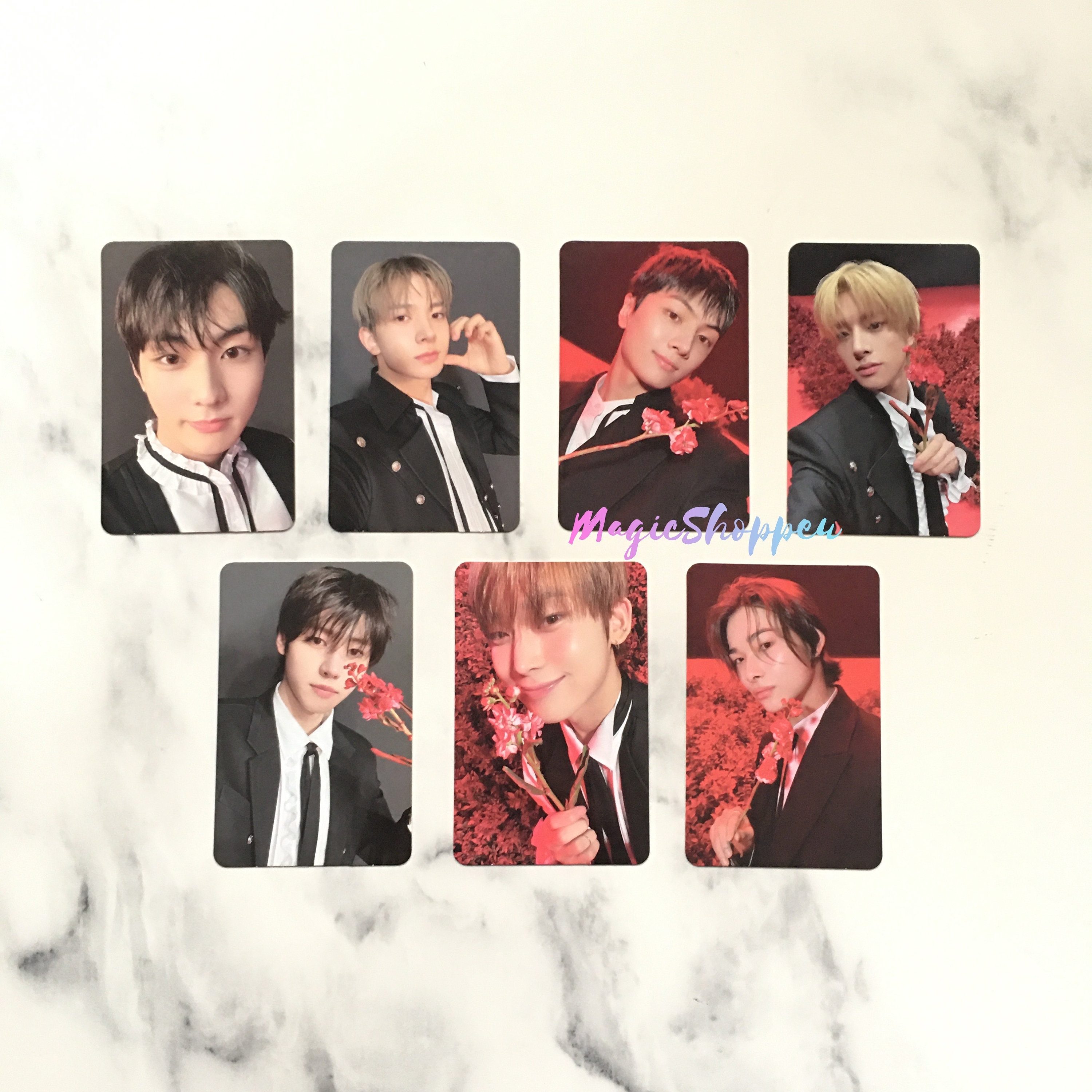 ENHYPEN DARKBLOOD shopee トレカ トレカ セット 7枚 ENHYPEN