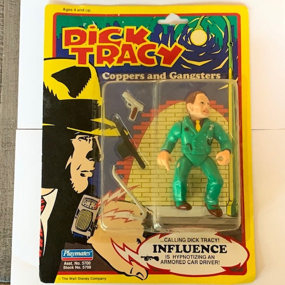 DICK TRACY VINTAGE 1990 Playmates Moc Sealed Action Figure Toy Vtg